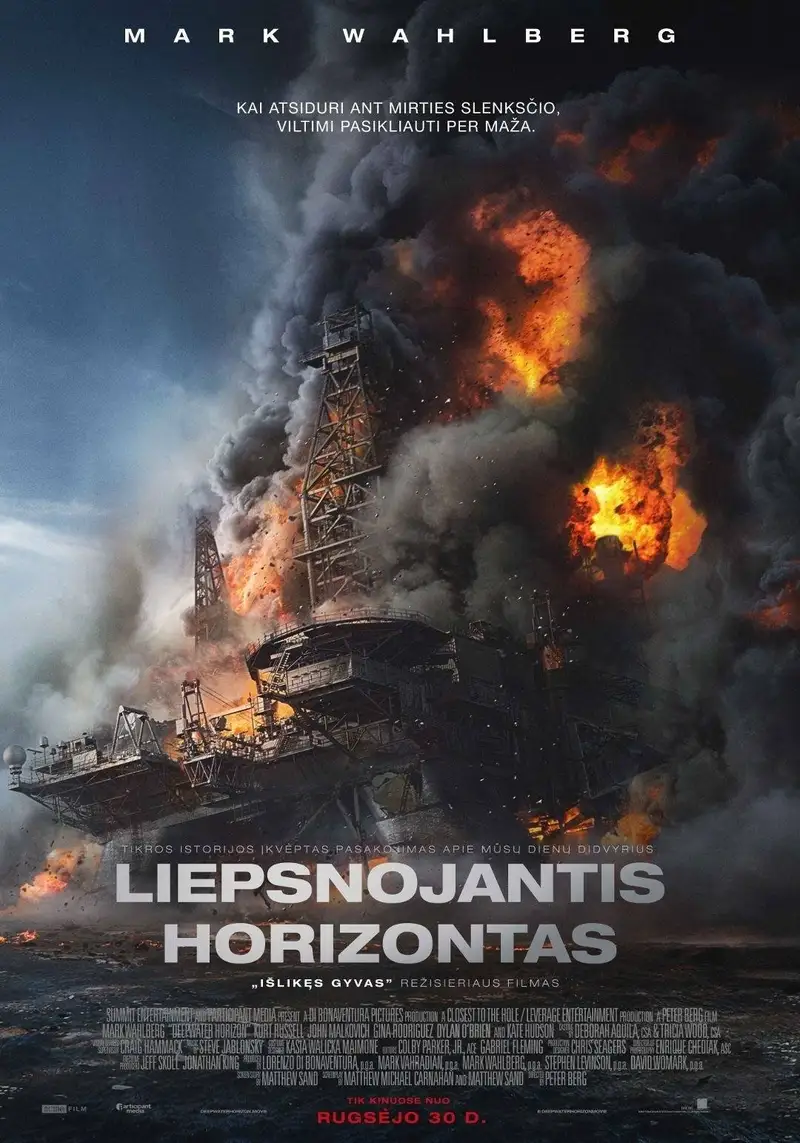 Liepsnojantis horizontas