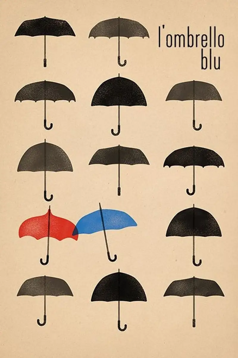 L'ombrello blu