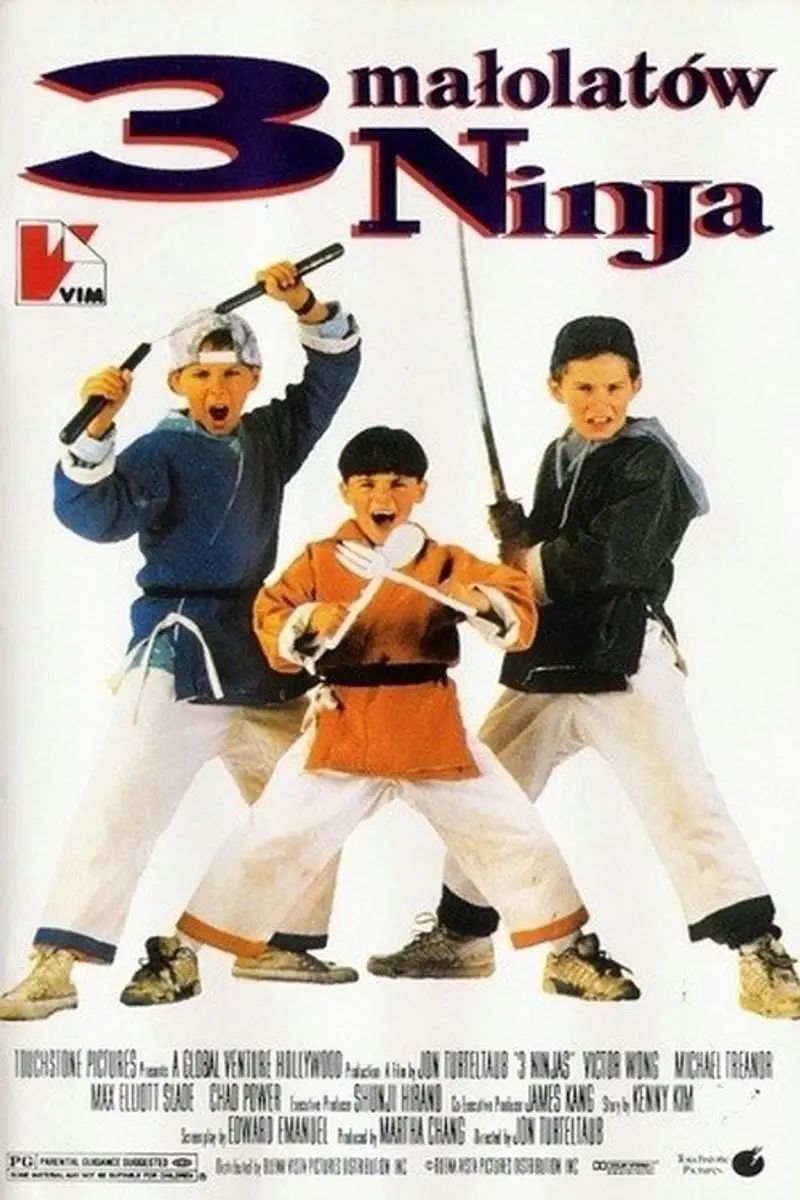 Trzech małolatów ninja