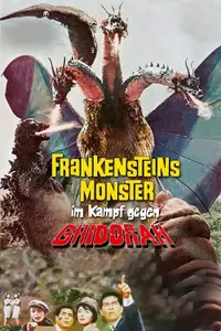Frankensteins Monster im Kampf gegen Ghidorah