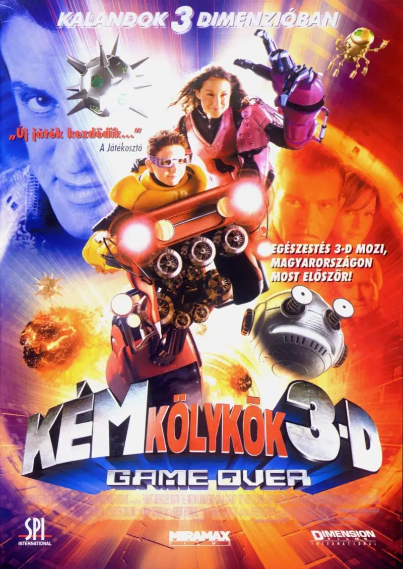 Kémkölykök 3-D: Game Over
