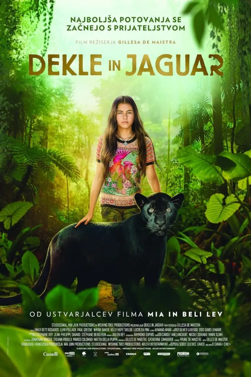Dekle in jaguar