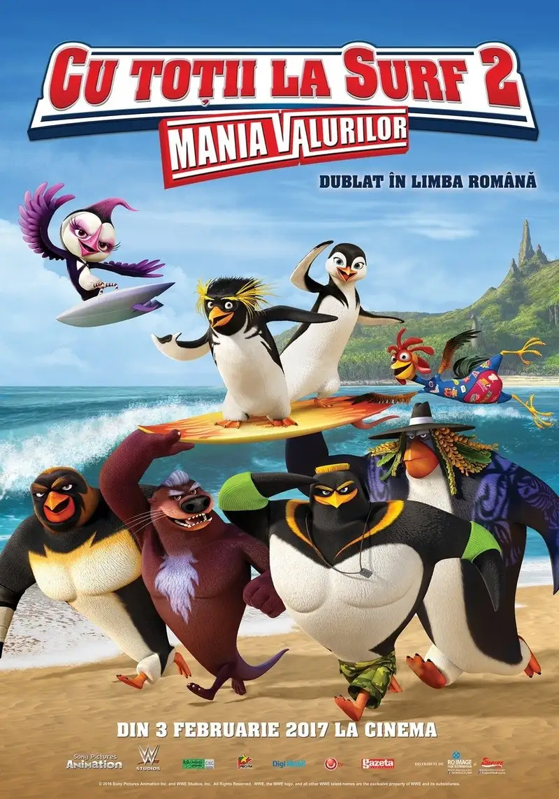 Cu toţii la surf 2: Mania valurilor