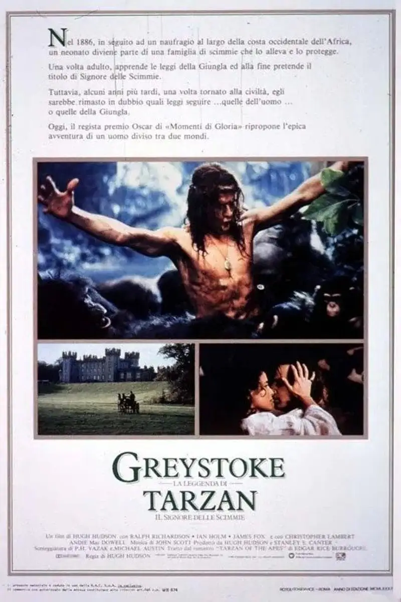 Greystoke - La leggenda di Tarzan, il signore delle scimmie