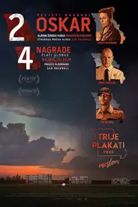 Trije plakati pred mestom