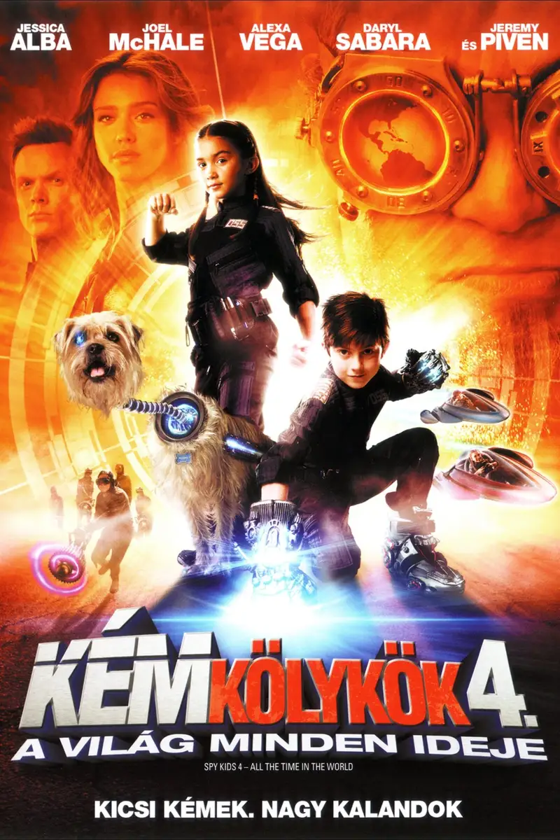 Kémkölykök 4D: A világ minden ideje