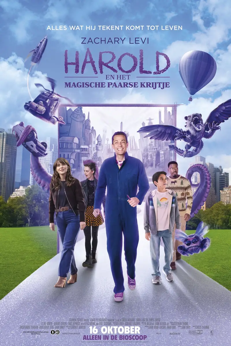 Harold en het magische paarse krijtje