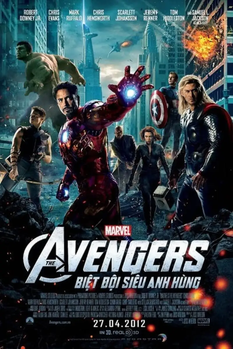 Avengers 1:Biệt Đội Siêu Anh Hùng