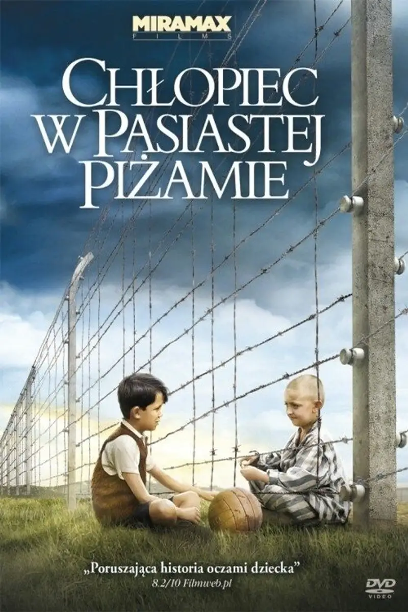 Chłopiec w pasiastej piżamie