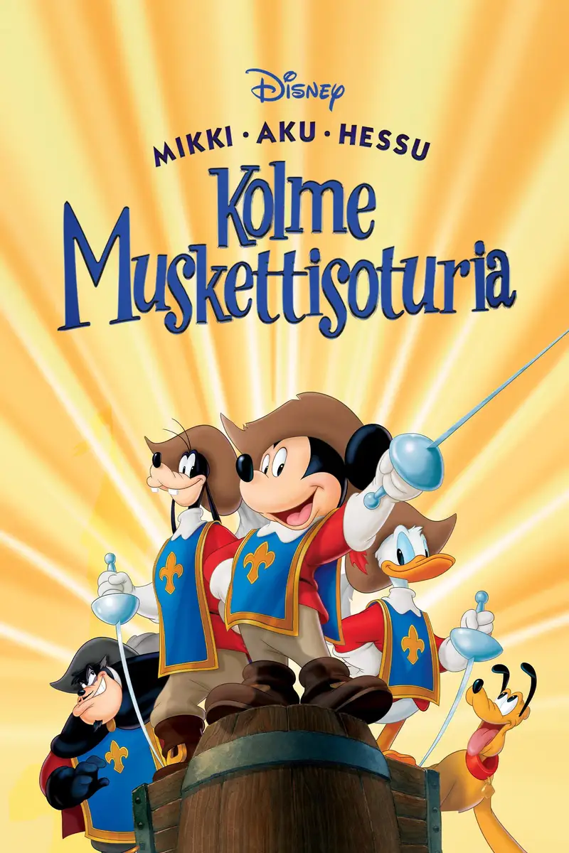 Mikki, Aku ja Hessu: Kolme muskettisoturia